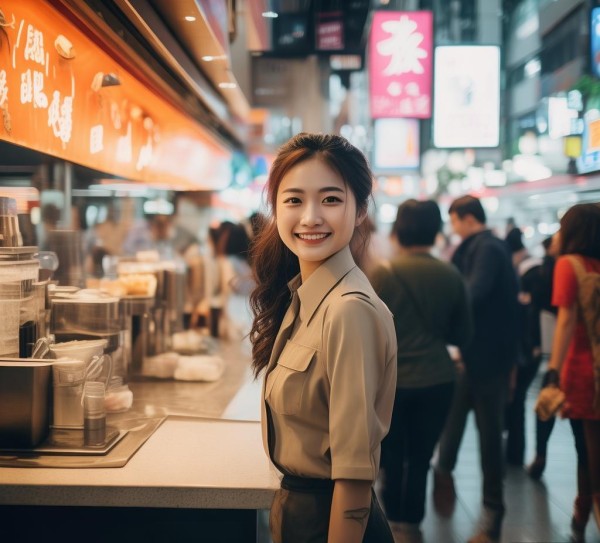 快餐服务员，城市的灵魂与高效服务的交汇点